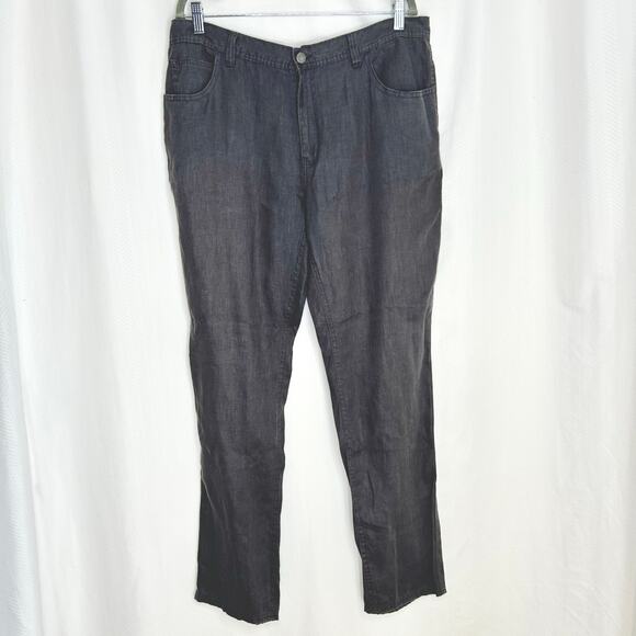 Michael M. Kors mens gray straight leg pants size 36 X 32 - Picture 1 of 5